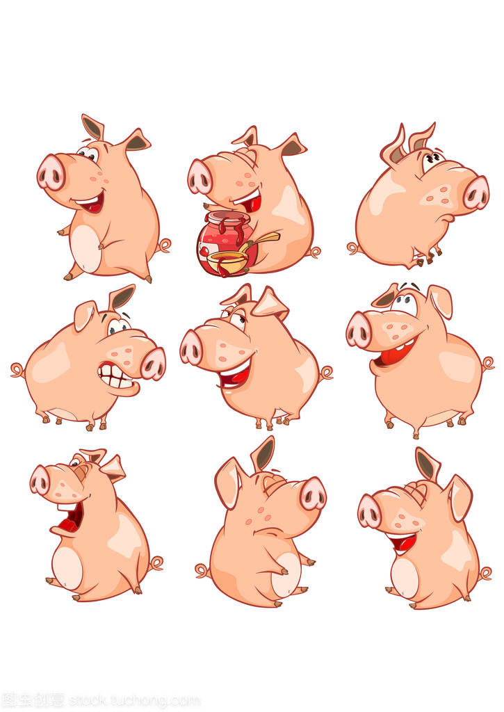 萌趣农场 彩绘猪与矢趣鸡的卡通奇遇